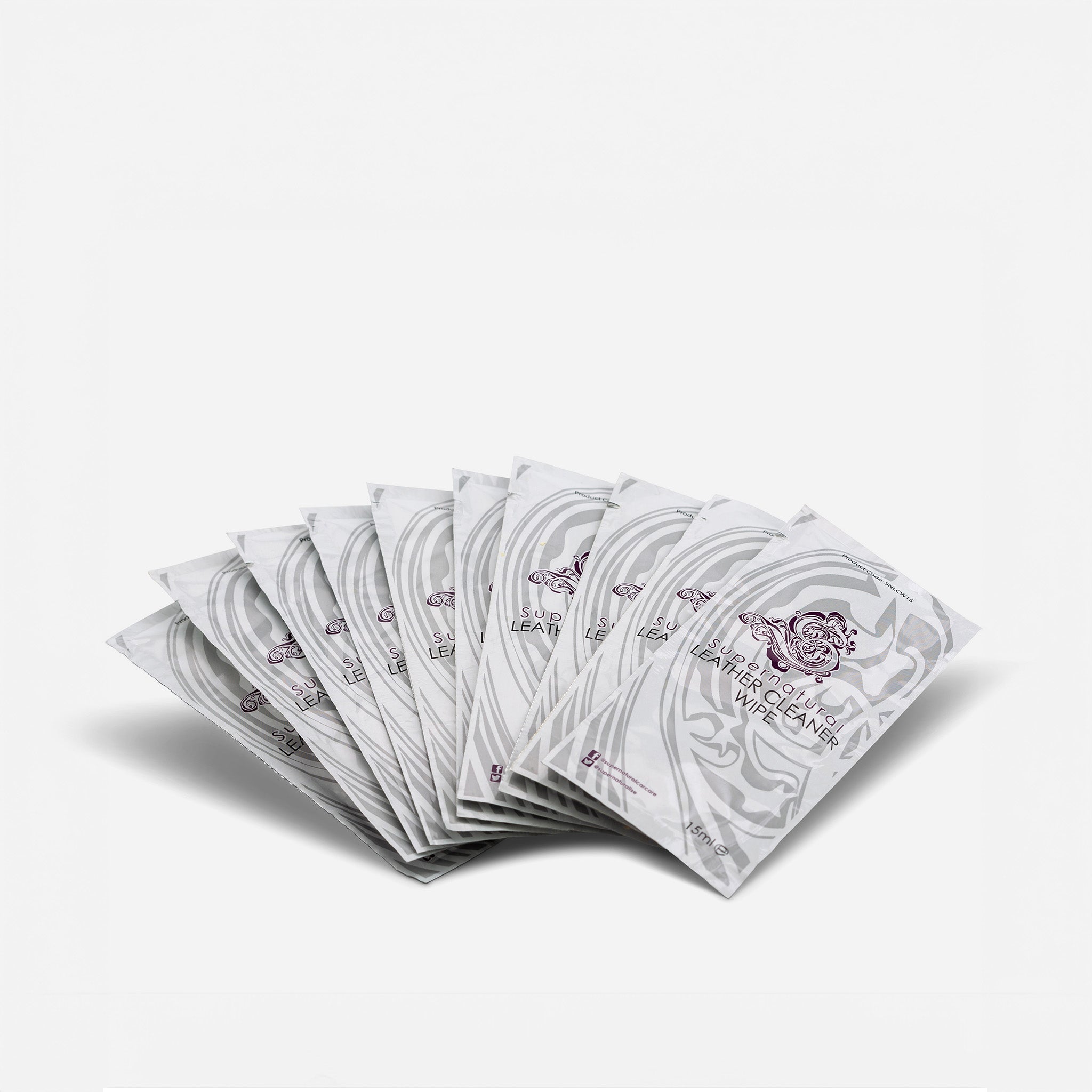 Image of Supernatural Leather Car Cleaner Wipe - Non-Scratch